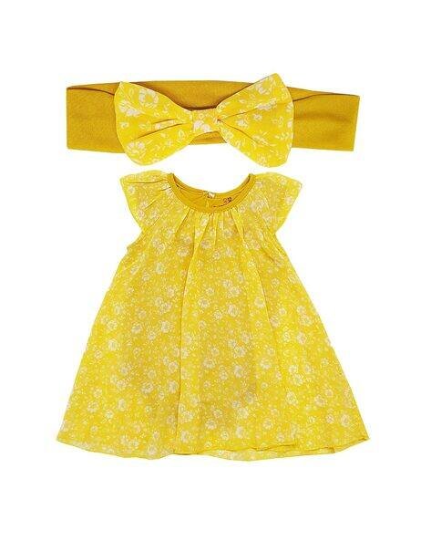 CREATIVE KID'S Floral Print A-line Dress