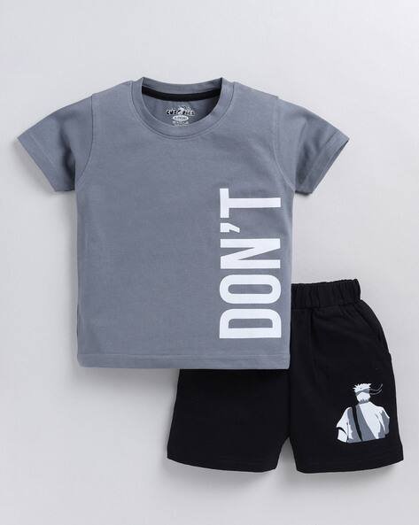 Cutopies Graphic Print Shorts & T-shirt Set