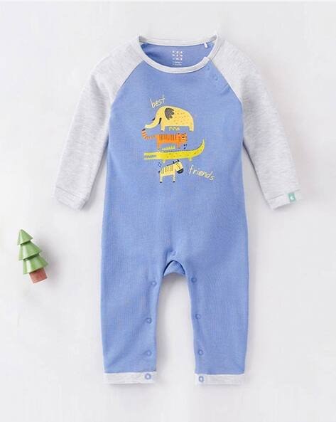 Ed-A-Mamma Printed Cotton Romper