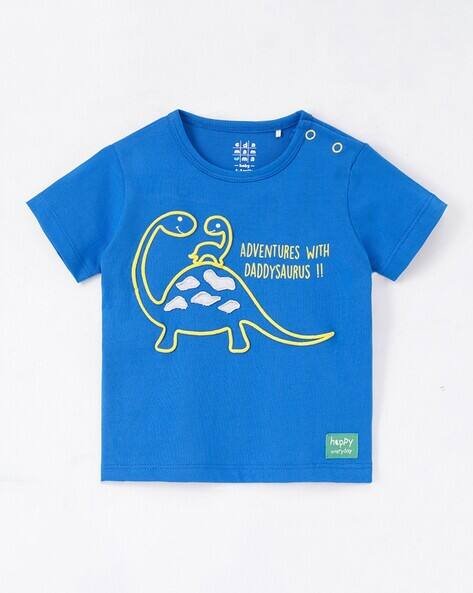 Ed-A-Mamma Printed Cotton T-Shirt