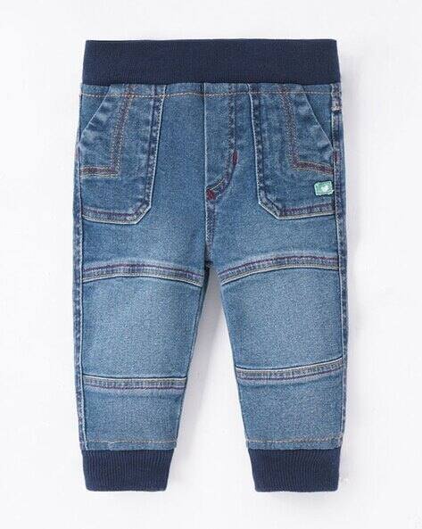 Ed-A-Mamma Washed Denim Jeans