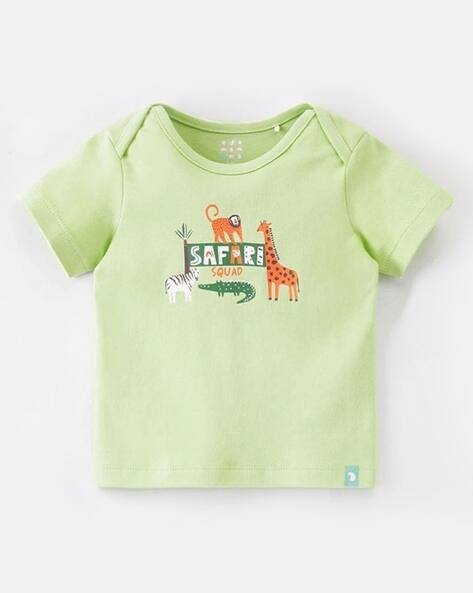 Ed-A-Mamma Boy Printed Regular Fit Round-Neck T-Shirt
