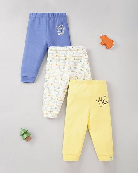 Ed-A-Mamma Boys Pack of 3 Printed Cotton Joggers