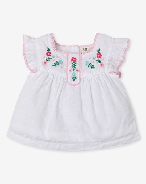 Ed-A-Mamma Floral Printed Cotton Top with Shorts Set