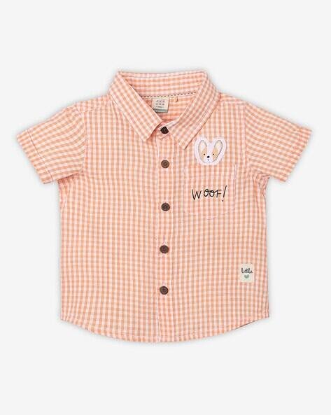 Ed-A-Mamma Checked Cotton Shirt