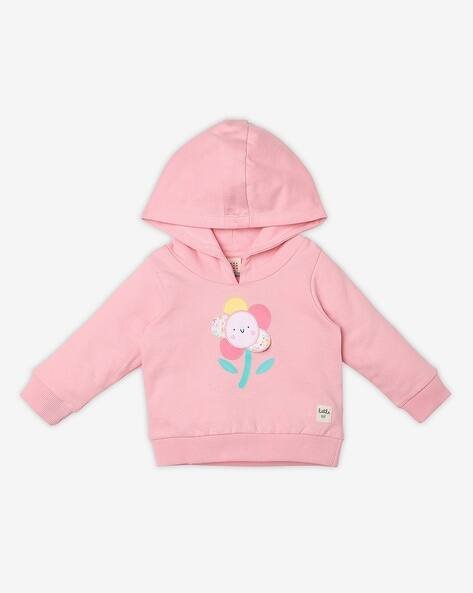 Ed-A-Mamma Printed Cotton Hooded Sweatshirt