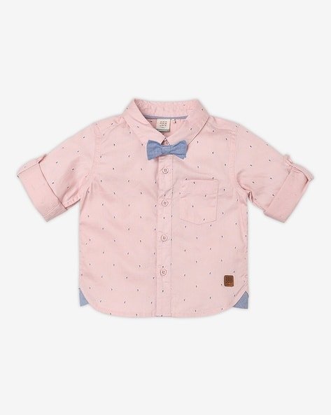 Ed-A-Mamma Printed Cotton Partywear Shirt