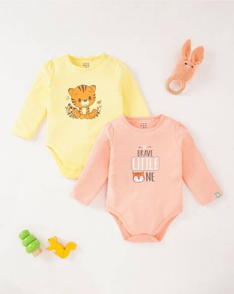Ed-A-Mamma Girls Pack of 2 Bodysuits
