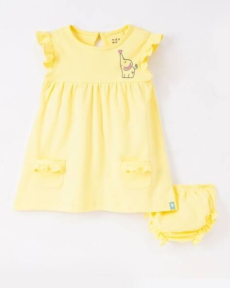 Ed-A-Mamma Flared Dress with Bloomer