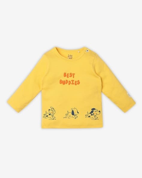 Ed-A-Mamma Infants Graphic Print Organic Cotton Regular Fit T-Shirt