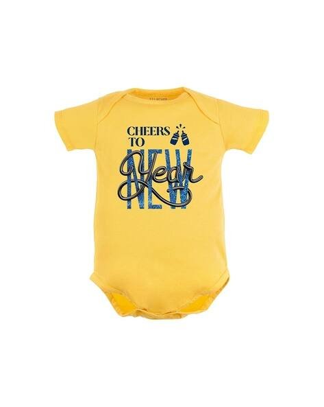 FFLIRTYGO Typographic Print Onesies