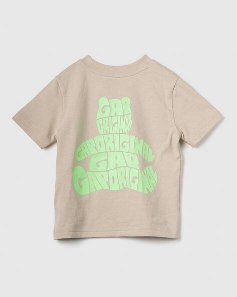Gap Kids Typographic Print Crew-Neck T-Shirt