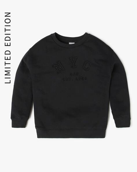 Gap Kids Boys Brand Print Crew-Neck Sweatshirt