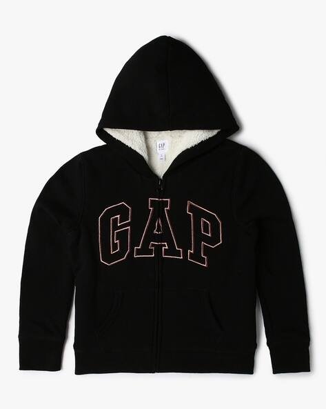 Gap Kids Girls Brand Print Relaxed Fit Hoodie