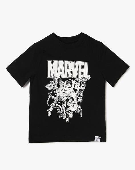 Gap Kids Marvel Print Crew-Neck T-Shirt