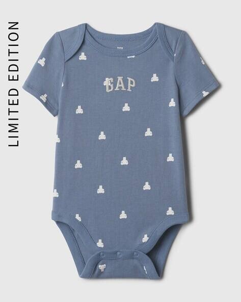 Gap Kids All-Over Brannan Bear Motif Bodysuit