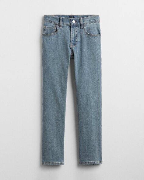 Gap Kids Boys Lightly Washed Straight Fit Jeans
