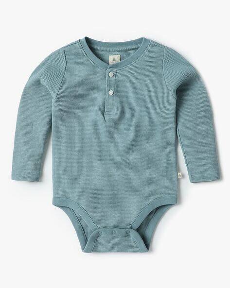 Gap Kids Boys Ribbed Round-Neck Bodysuit