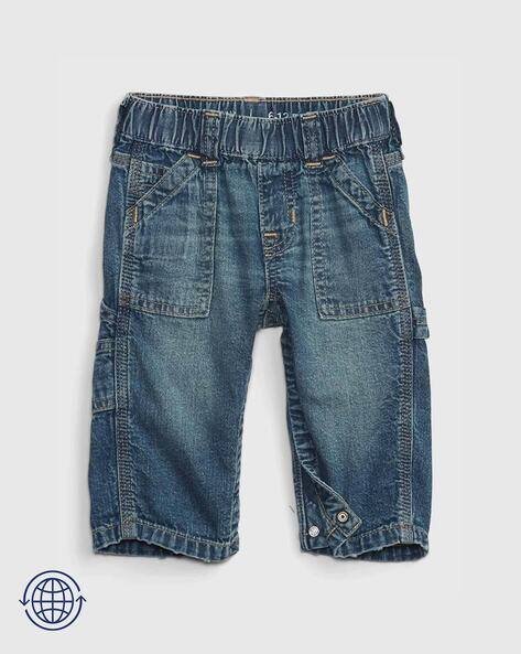 Gap Kids Mid-Wash Straight Fit Organic Cotton Jeans