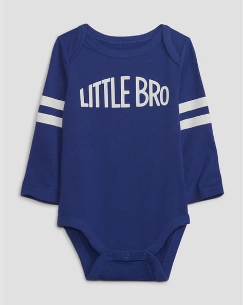 Gap Kids Printed Crew-Neck Bodysuit