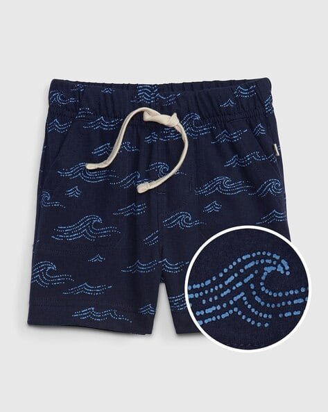 Gap Kids Printed Shorts with Elasticated Drawstring Waist