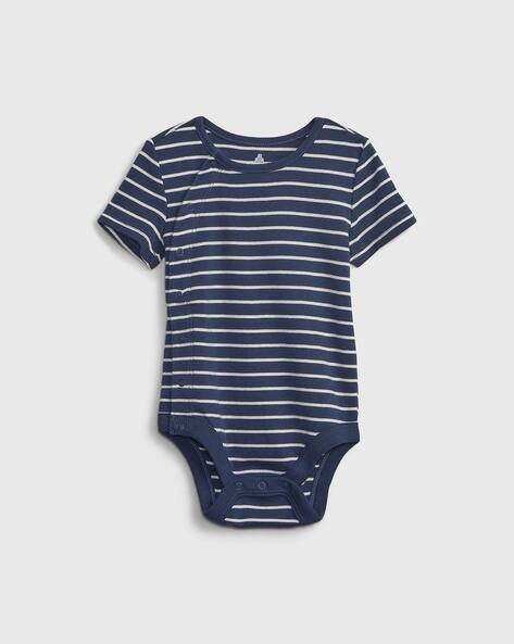 Gap Kids Striped Kimono Bodysuit