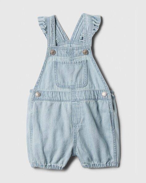Gap Kids Sleeveless Lightly Washed One-Piece