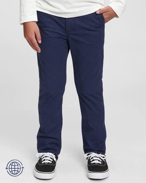 Gap Kids Straight Fit Flat-Front Chinos