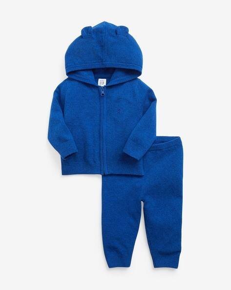 Gap Kids Zip-Front Hoodie with Track Pants