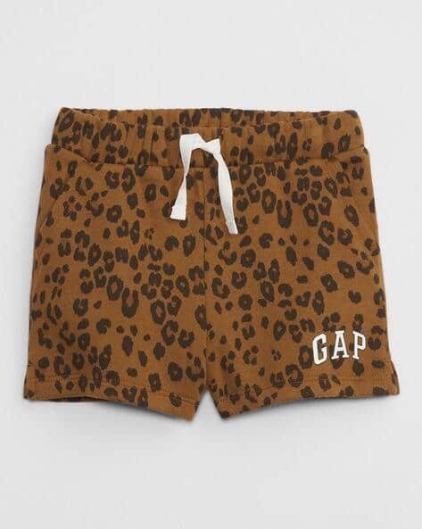 Gap Kids Animal Print Shorts with Drawstring Waist