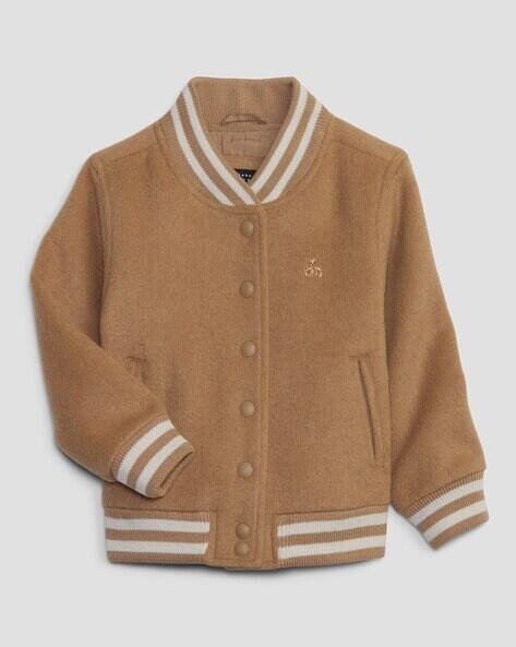 Gap Kids Girls Relaxed Fit Bomber Jacket