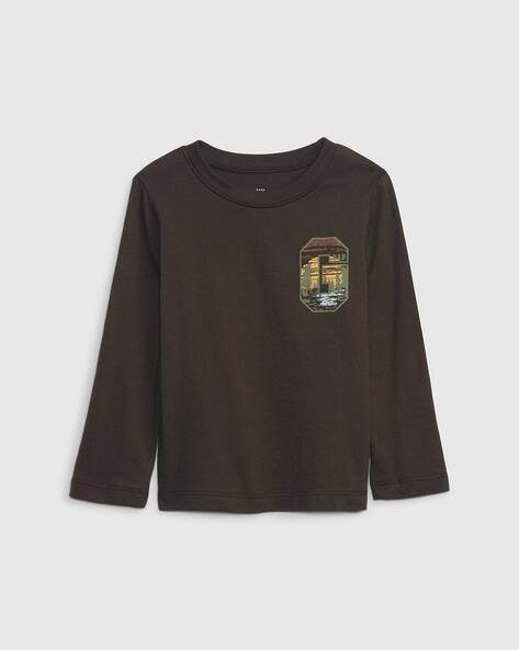 Gap Kids Graphic Print Crew-Neck T-Shirt