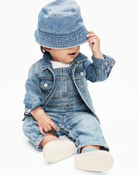 Gap Kids Mid-Wash Denim Dungaree