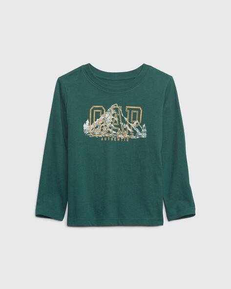 Gap Kids Logo Print Crew-Neck T-Shirt