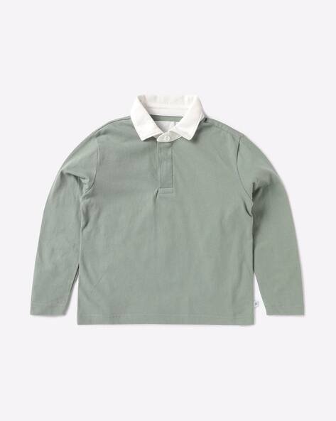 Gap Kids Polo T-Shirt with Contrast Collar