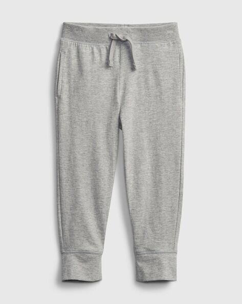 Gap Kids Heathered Joggers with Drawstring Waist