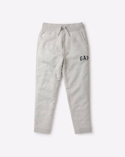 Gap Kids Heathered Relaxed Fit Sherpa-Lined Joggers