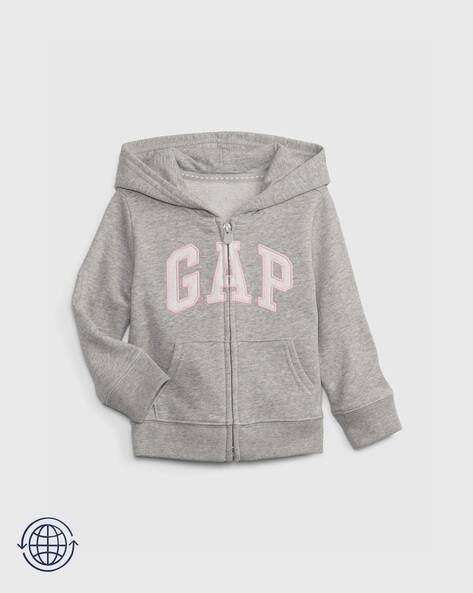 Gap Kids Heathered Zip-Front Hoodie