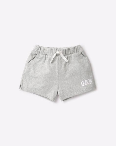 Gap Kids Logo Print Shorts with Drawstring Waist