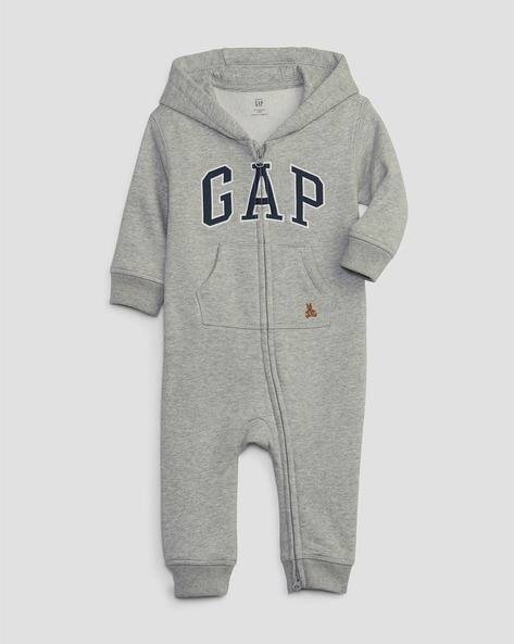 Gap Kids Unisex Logo Print Rompers