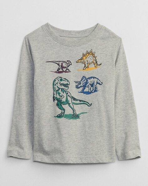 Gap Kids Heathered Crew-Neck T-Shirt