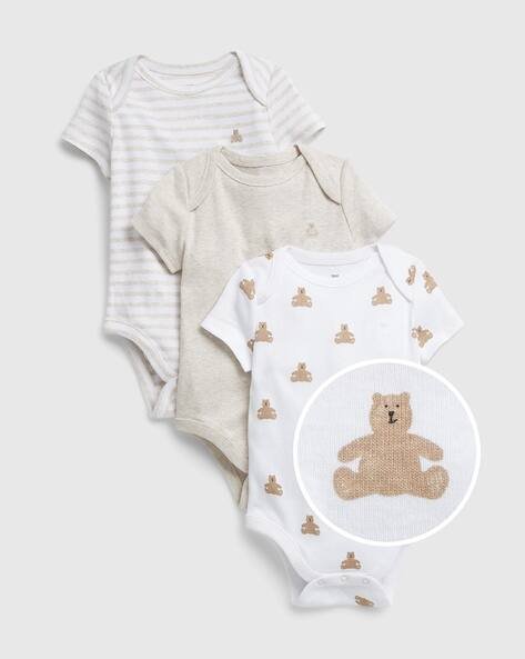 Gap Kids Pack of 3 Printed Bodysuit