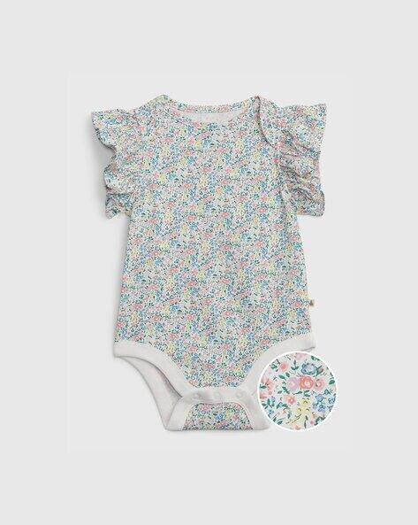 Gap Kids Printed Round-Neck Bodysuit