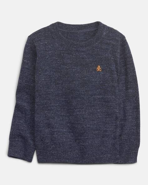 Gap Kids Heathered Crew-Neck Pullover