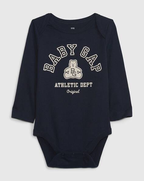 Gap Kids Logo Print Cotton Bodysuit