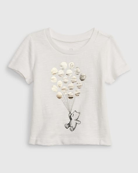 Gap Kids Organic Cotton Metallic Printed T-Shirt