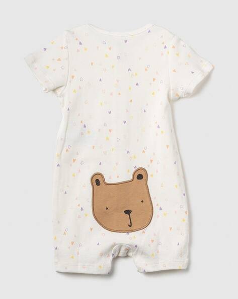 Gap Kids Printed Round-Neck Rompers