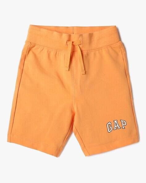 Gap Kids Boys Logo Print Knitted Shorts with Elasticated waist