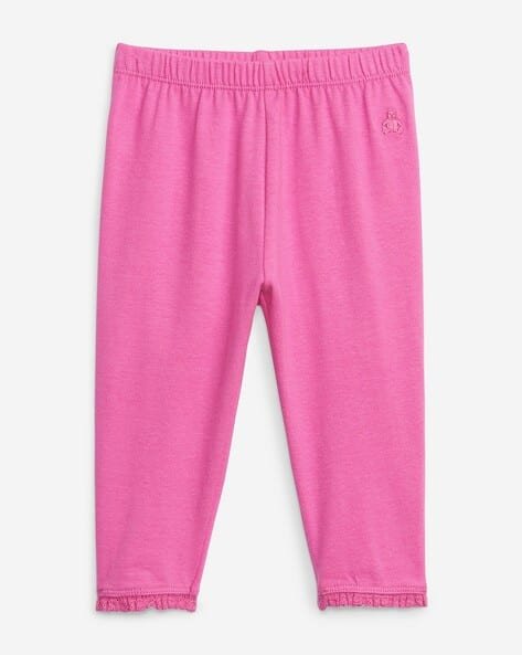 Gap Kids Baby Brannan Bear Motif Ruffle Hem Leggings
