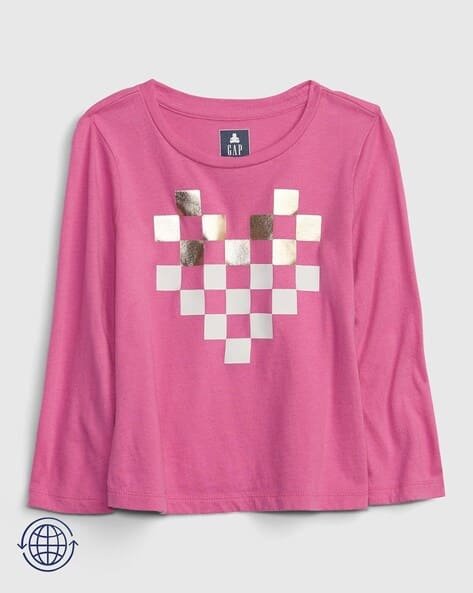 Gap Kids Geometric Print Crew-Neck T-Shirt